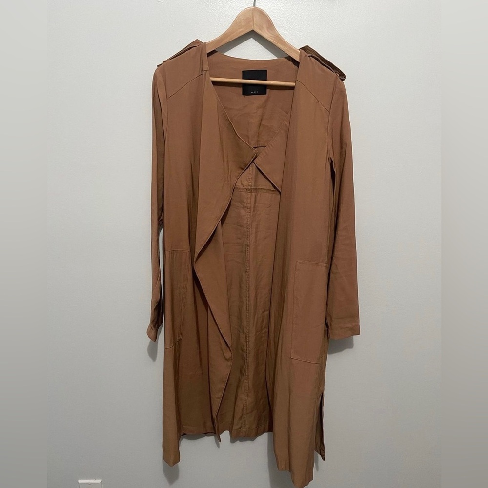 Elodie Open Front Drape Coat - image 1